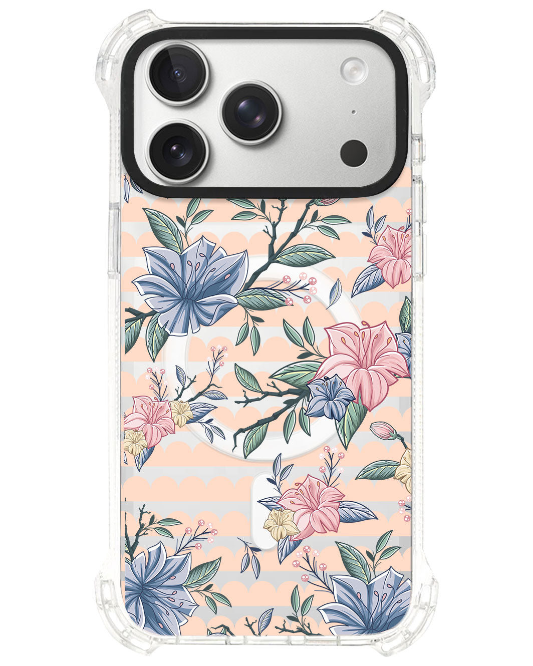 iPhone Rearguard UltimateS⁴ - Pink & Blue Floral