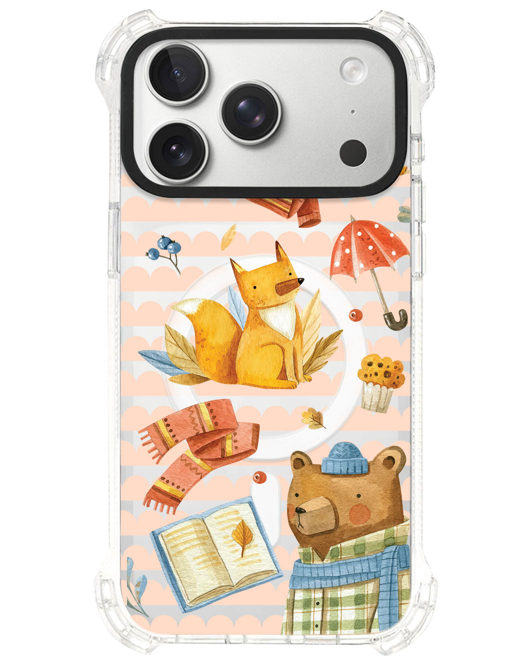 iPhone Rearguard UltimateS⁴ - Bear and Fox