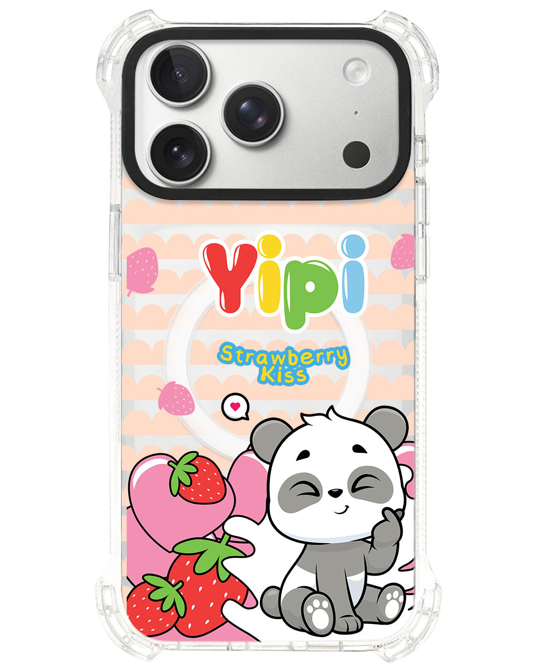 iPhone Rearguard UltimateS⁴ - Yipi Strawberry Kiss
