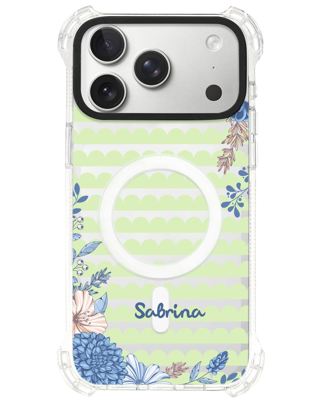 iPhone Rearguard UltimateS⁴ - Blue Florals