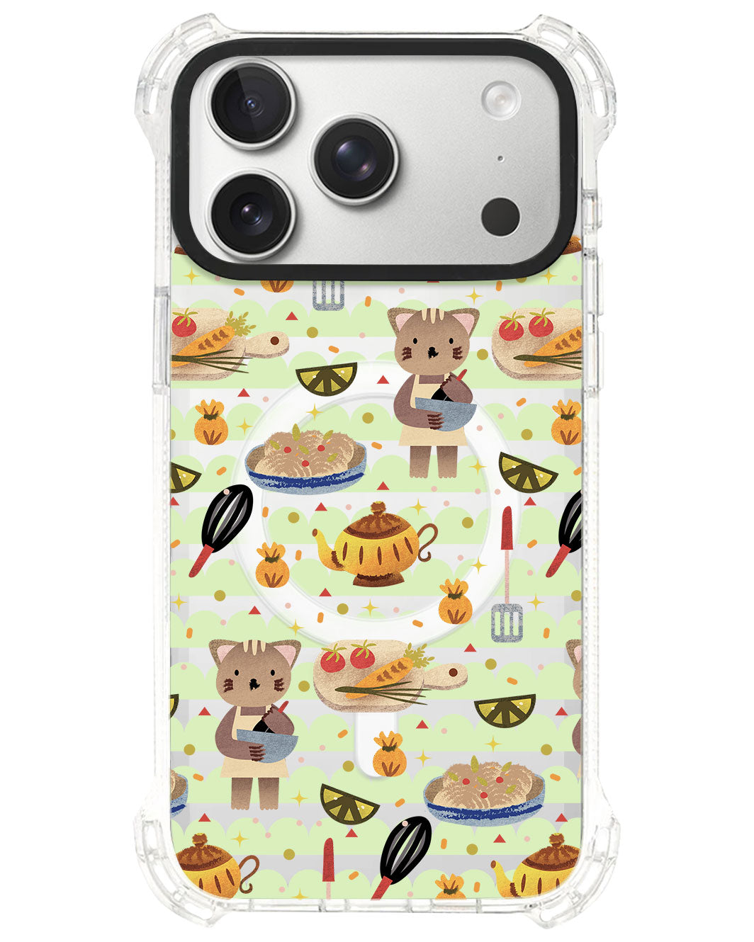 iPhone Rearguard UltimateS⁴ - Cooking Cat