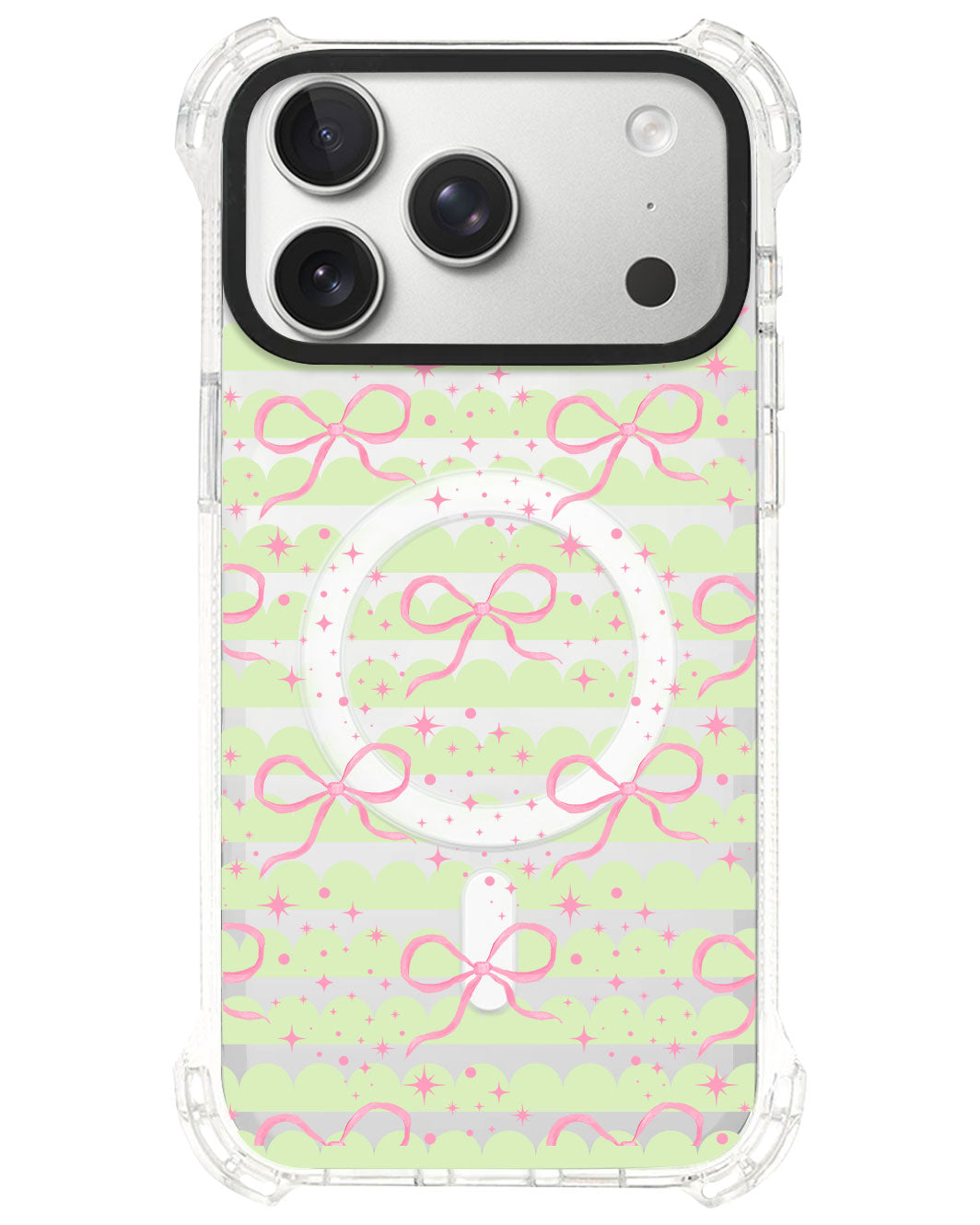 iPhone Rearguard UltimateS⁴ - Coquette Glittery Bow
