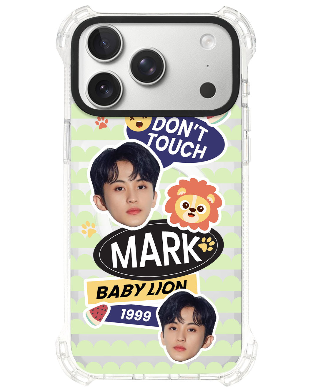 iPhone Rearguard UltimateS⁴ - Face Grid Baby Lion