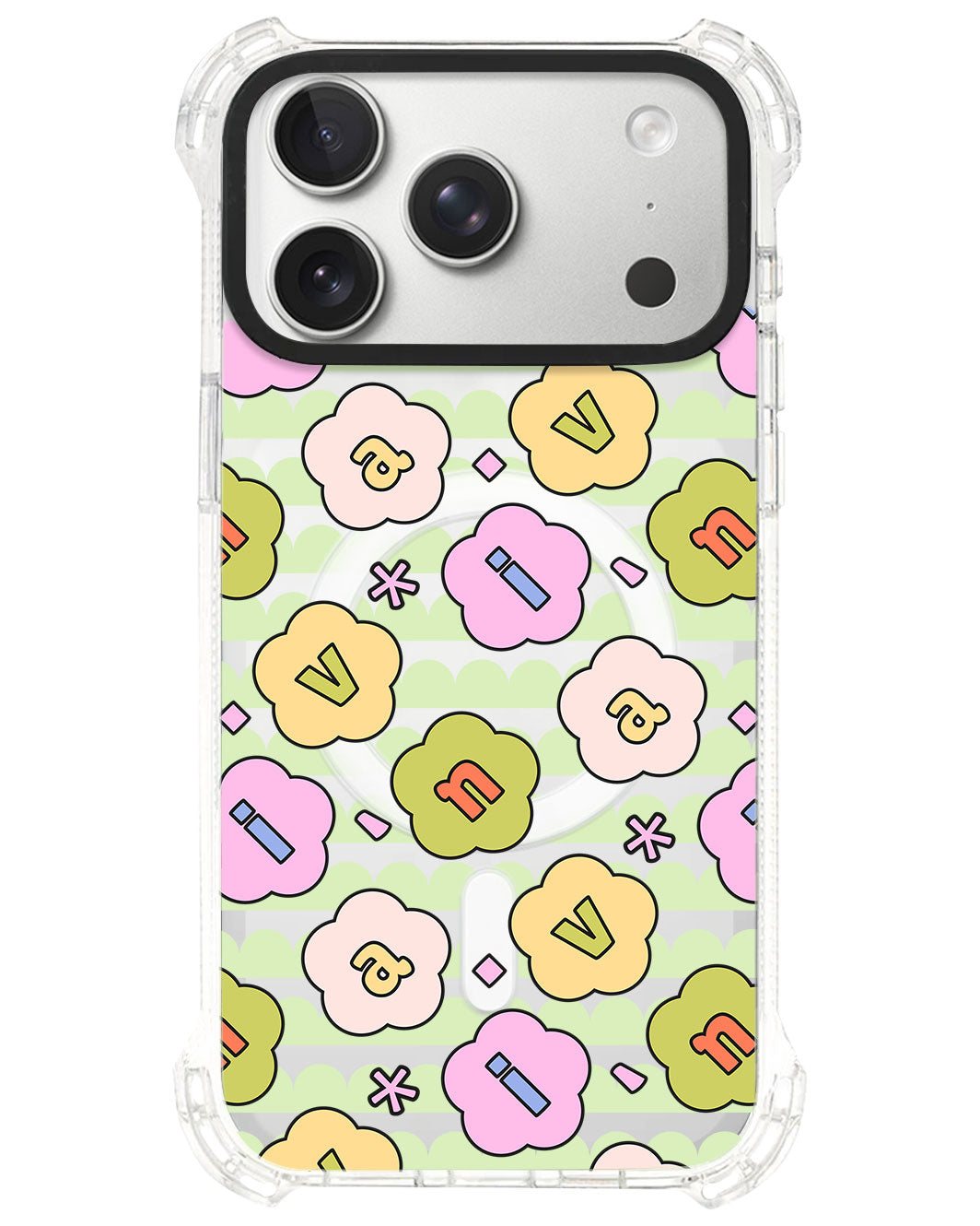 iPhone Rearguard UltimateS⁴ - CUSTOM MONOGRAM 3.0 Flower Petals 1.0