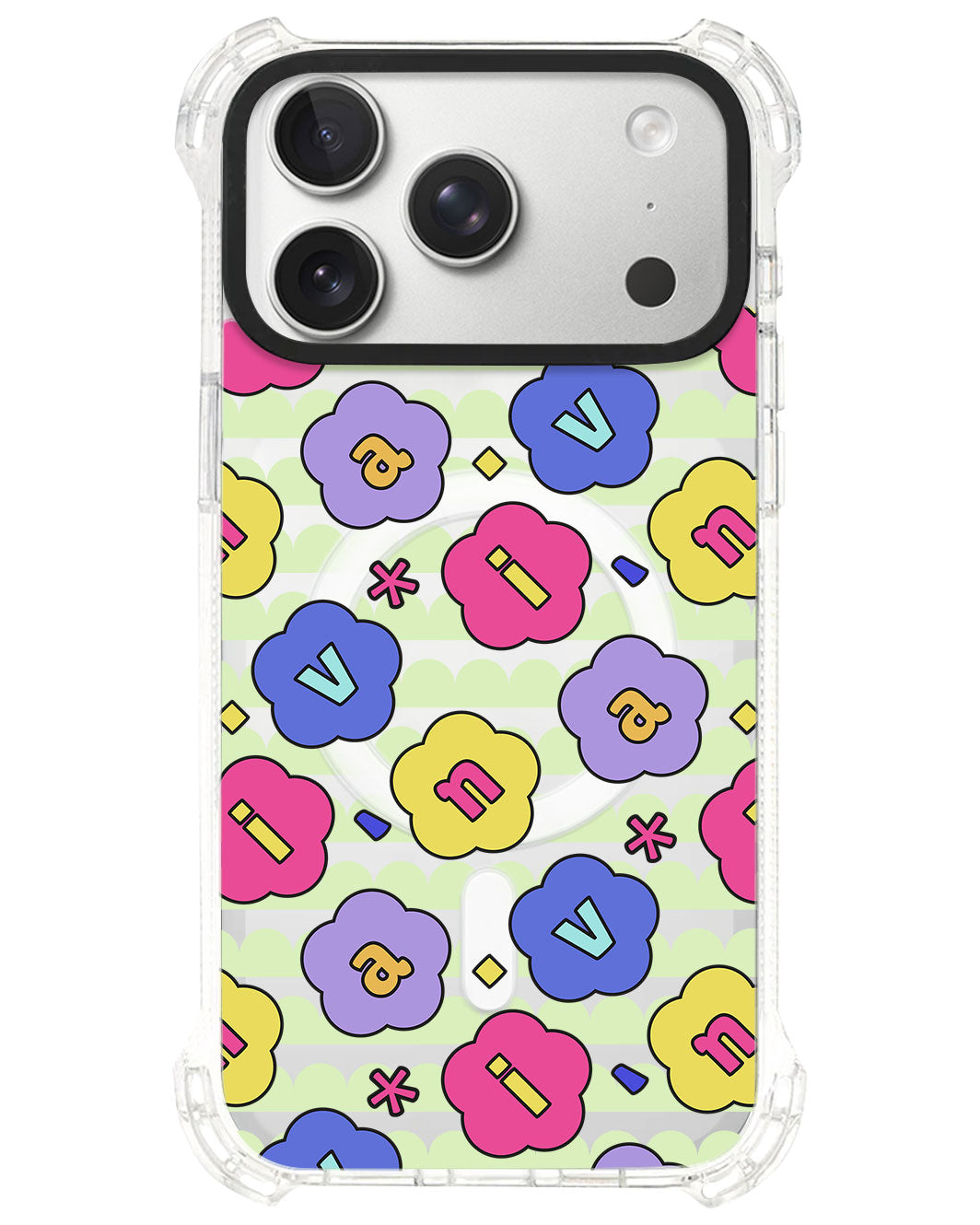 iPhone Rearguard UltimateS⁴ - CUSTOM MONOGRAM 3.0 Flower Petals 2.0