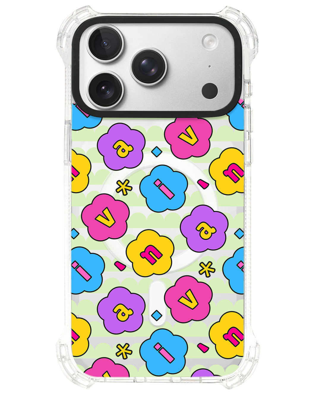 iPhone Rearguard UltimateS⁴ - CUSTOM MONOGRAM 3.0 Flower Petals 4.0