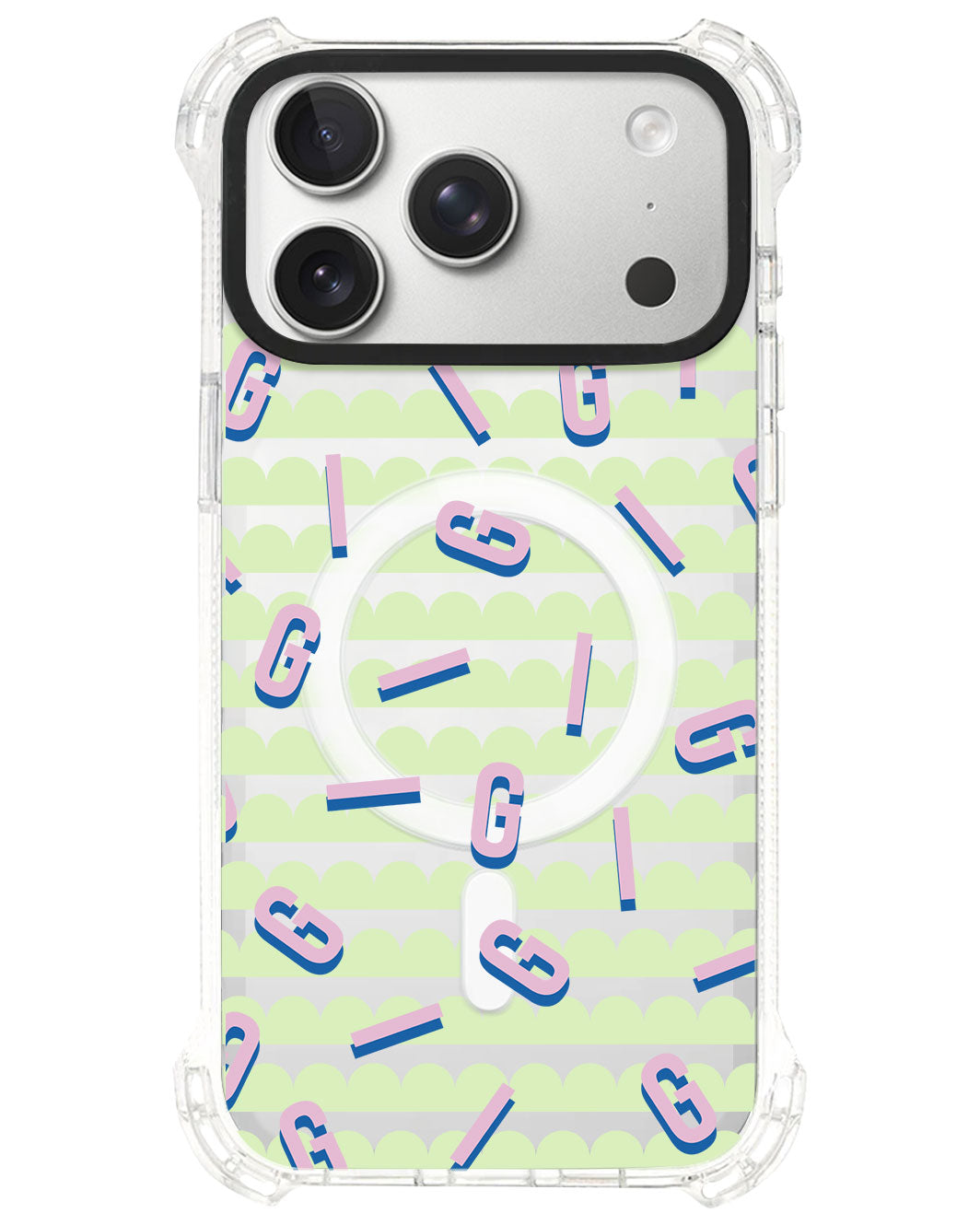 iPhone Rearguard UltimateS⁴ - CUSTOM MONOGRAM 1.0 Cotton Candy