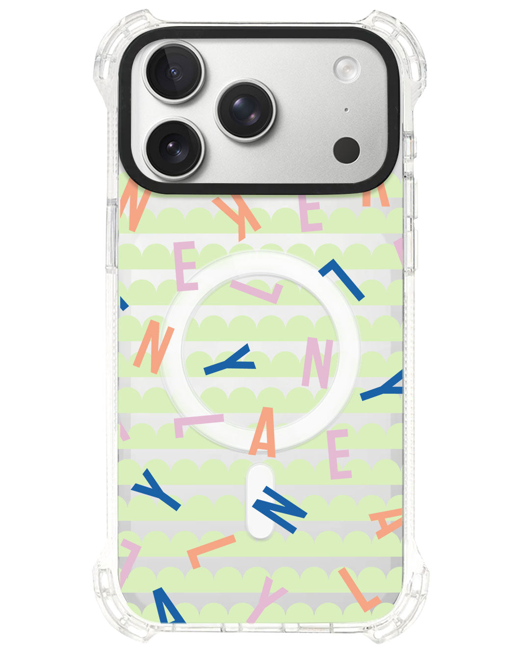 iPhone Ultimate Model-S⁴ - CUSTOM MONOGRAM 1.0 Rainbow