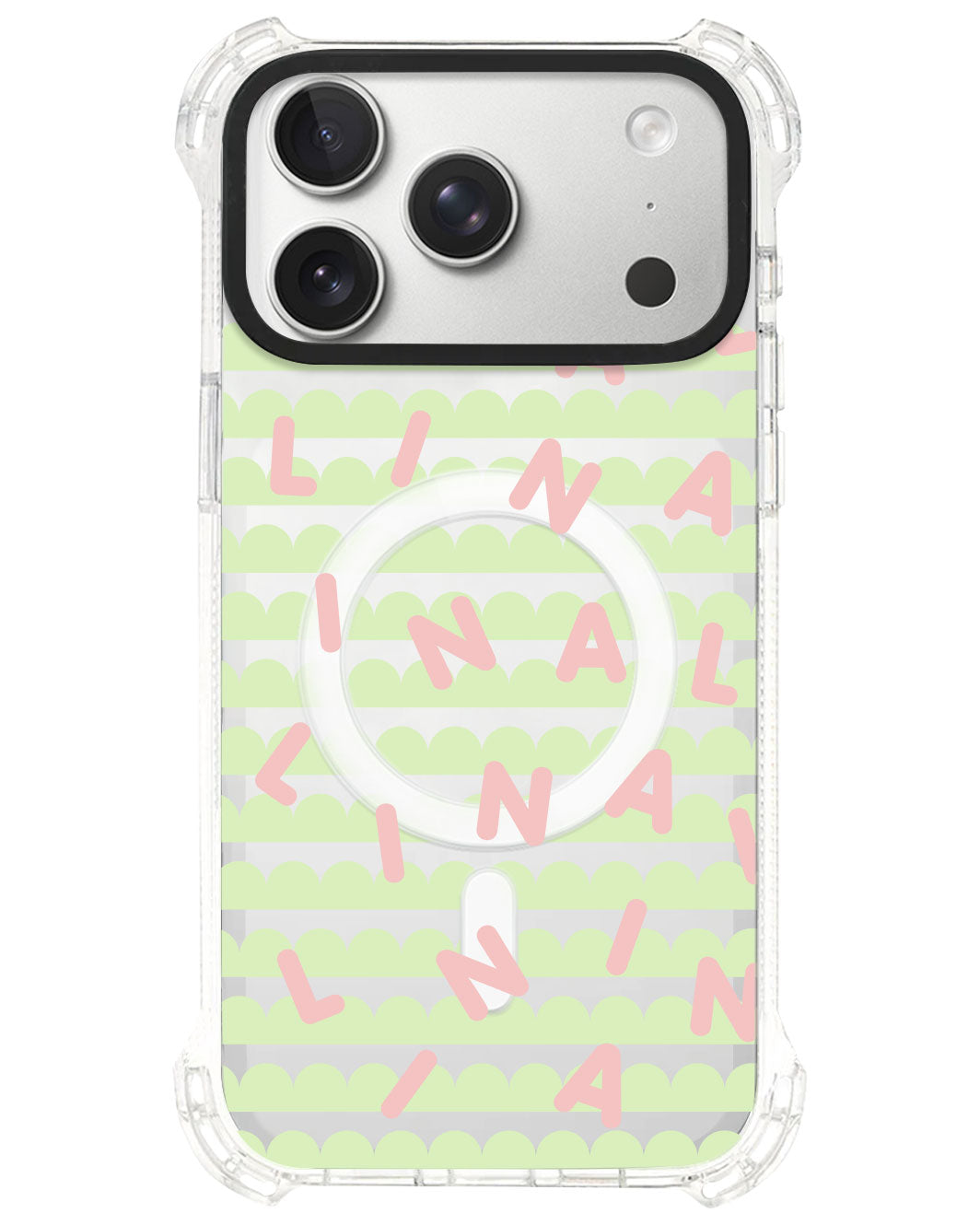 iPhone Rearguard UltimateS⁴ - CUSTOM MONOGRAM 2.0 Rosewater