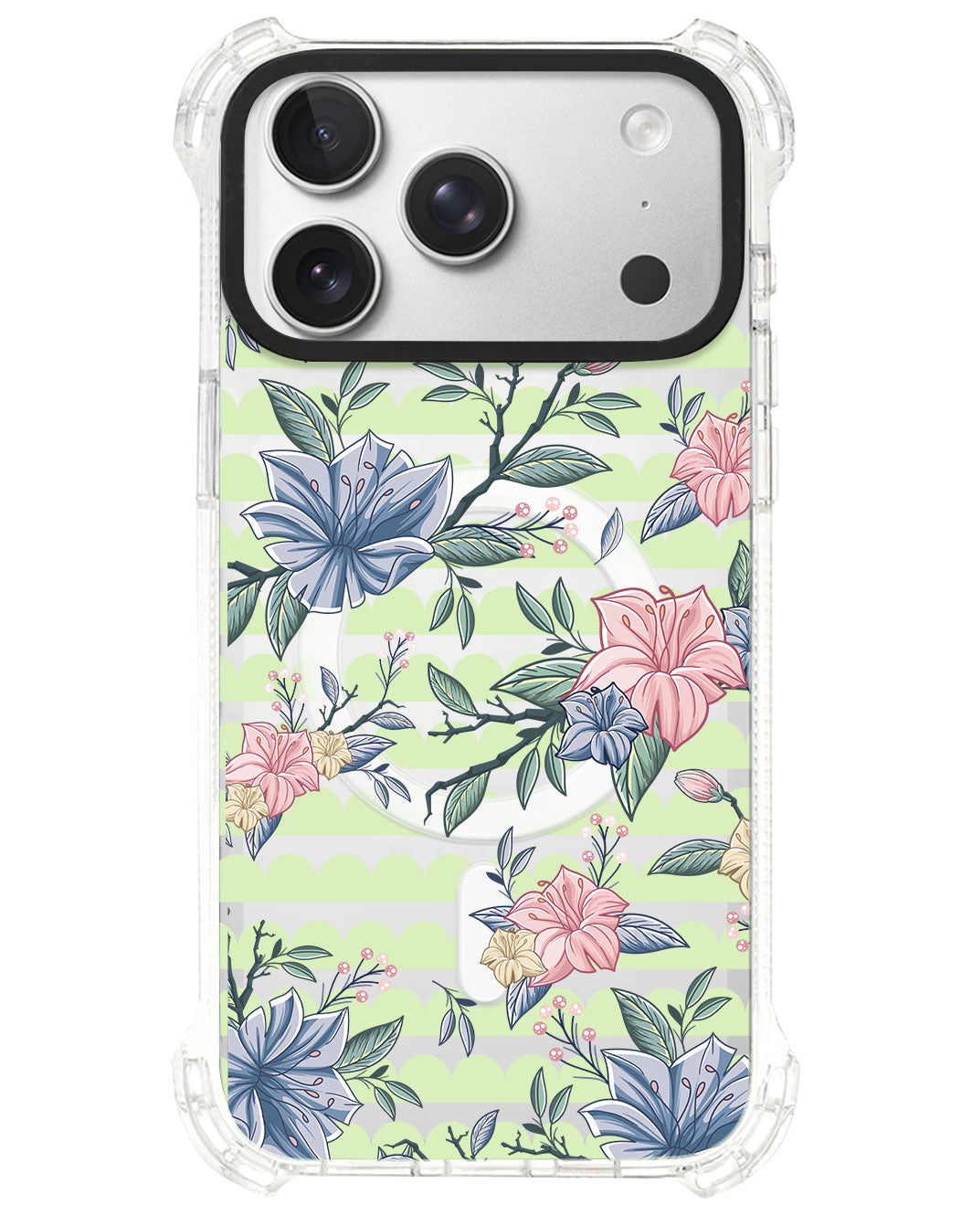 iPhone Rearguard UltimateS⁴ - Pink & Blue Floral