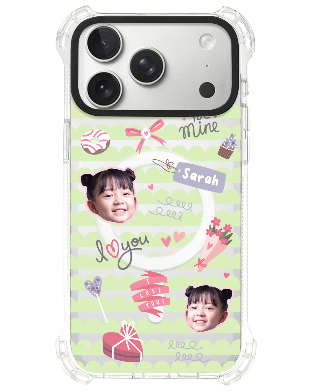 iPhone Rearguard UltimateS⁴ - Face Grid Lovely