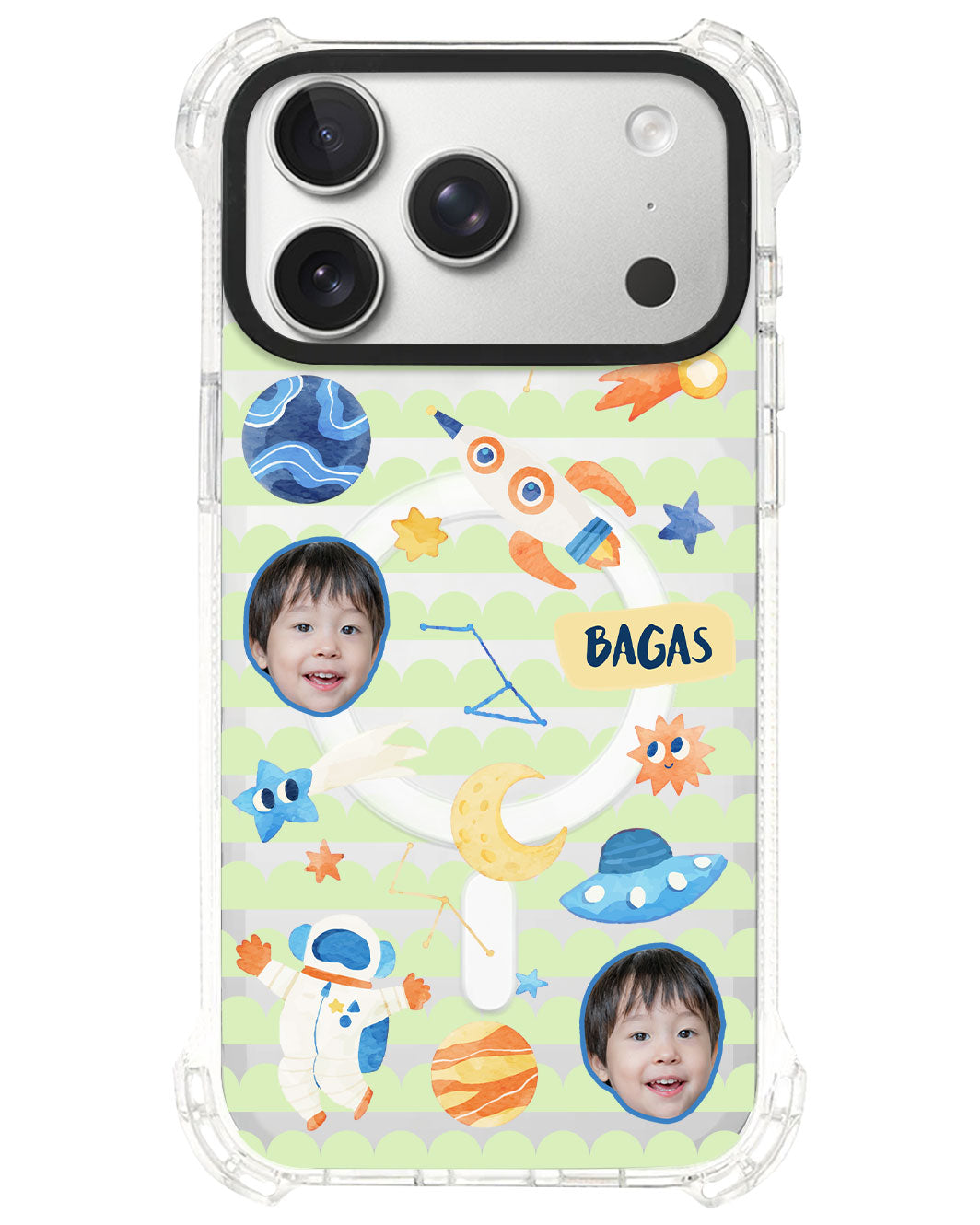 iPhone Rearguard UltimateS⁴ - Face Grid Astronaut