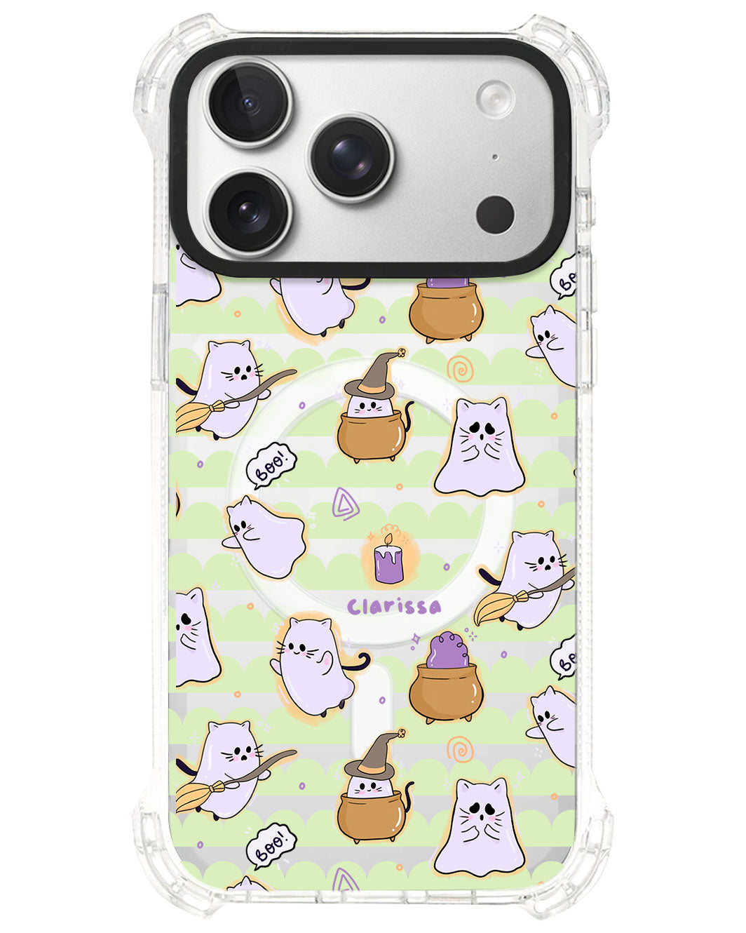 iPhone Rearguard UltimateS⁴ - Spooky cat