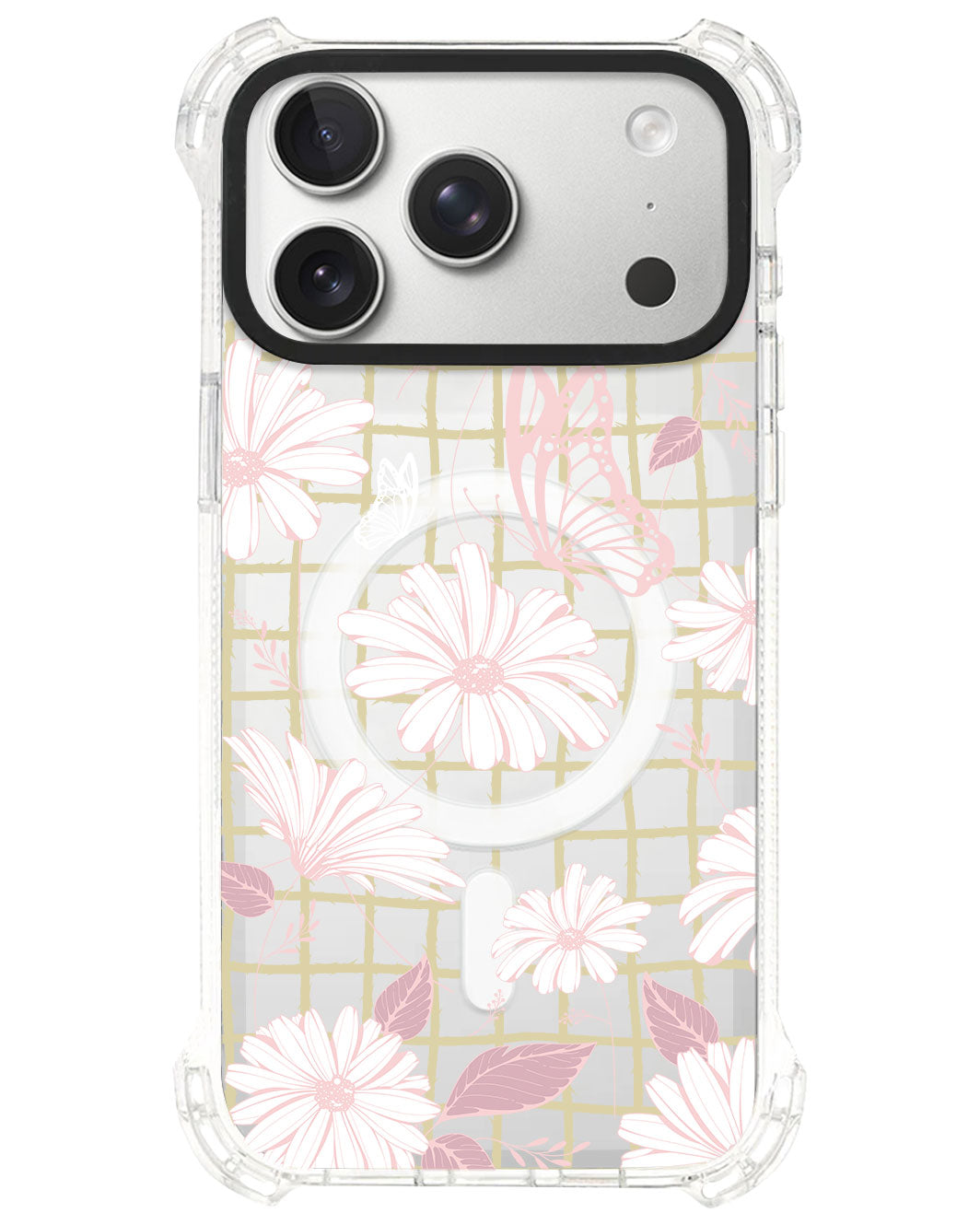 iPhone Rearguard UltimateS⁴ - Butterfly & Daisy