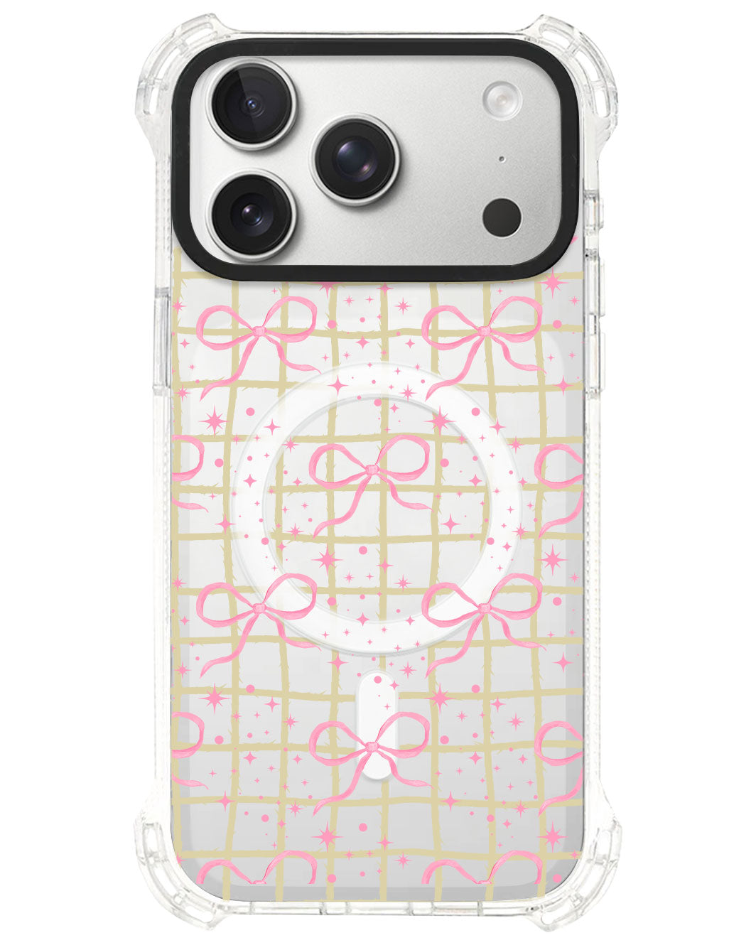 iPhone Rearguard UltimateS⁴ - Coquette Glittery Bow