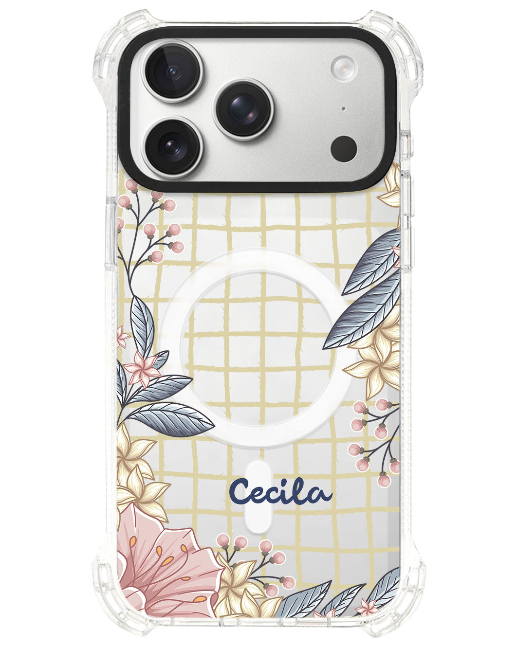 iPhone Rearguard UltimateS⁴ - Pink Florals
