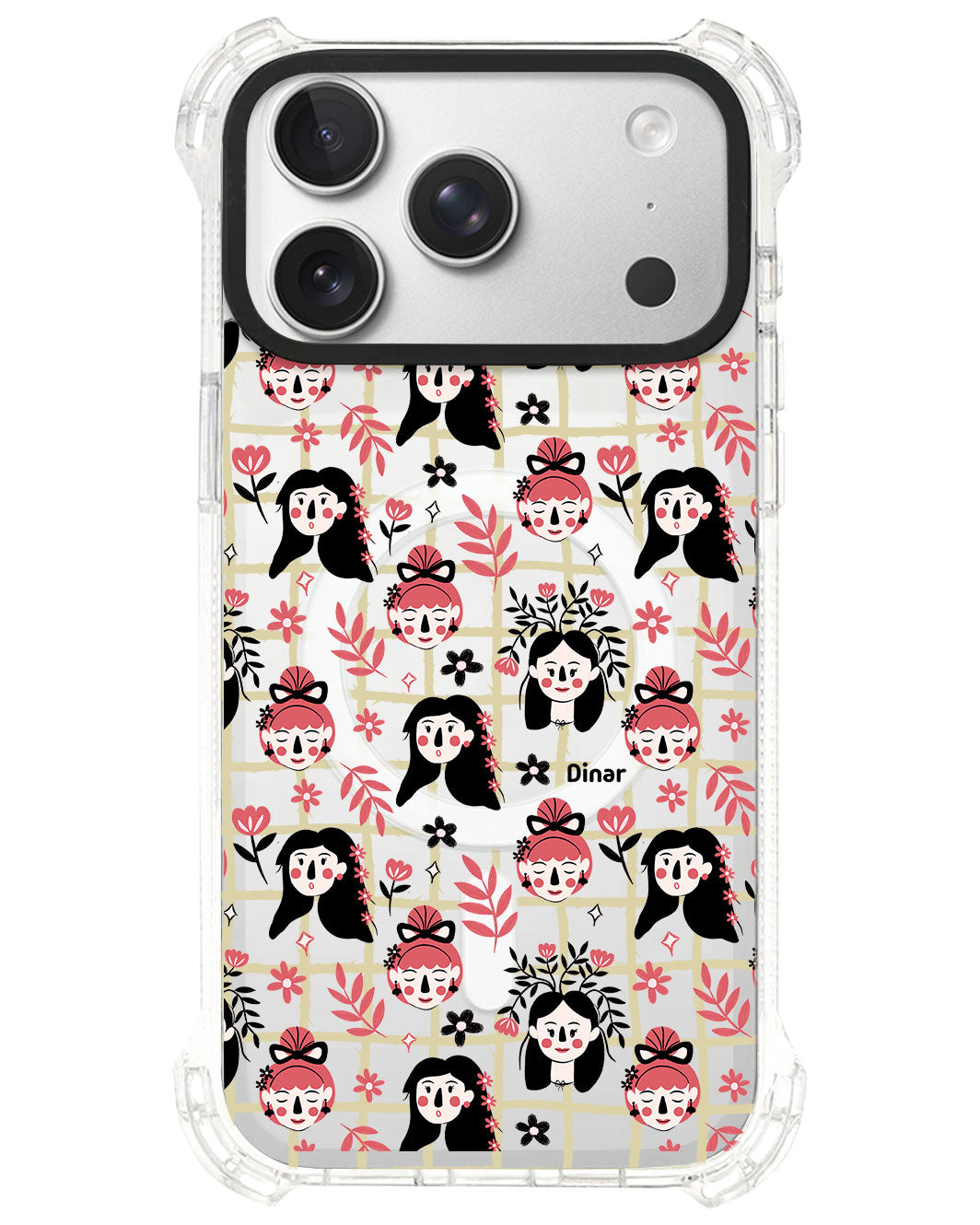 iPhone Rearguard UltimateS⁴ - Flowery Faces