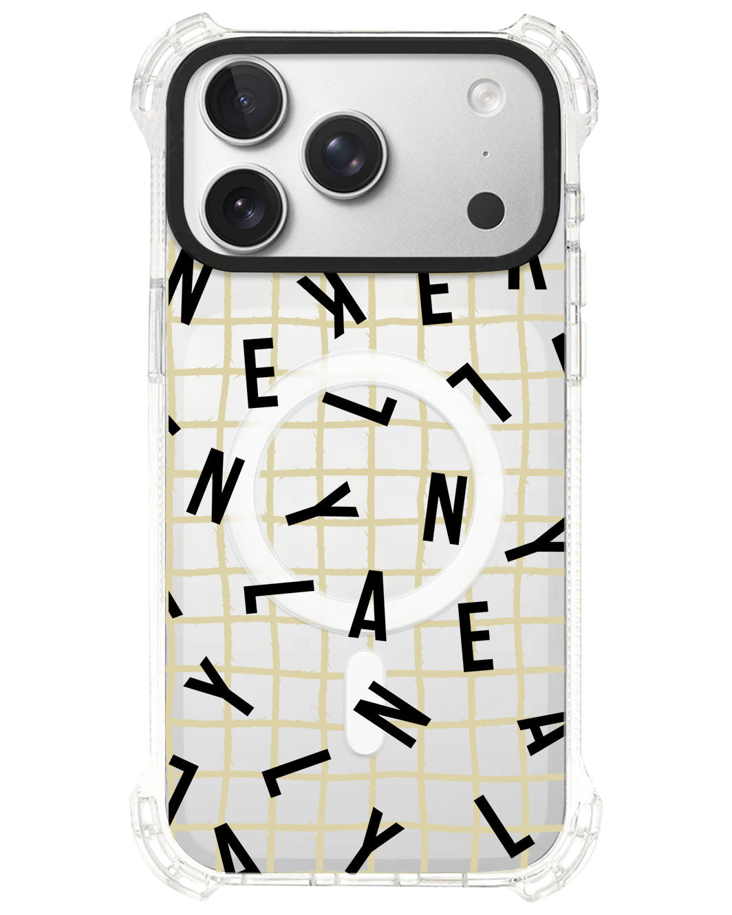 iPhone Ultimate Model-S⁴ - CUSTOM MONOGRAM 1.0 Noir