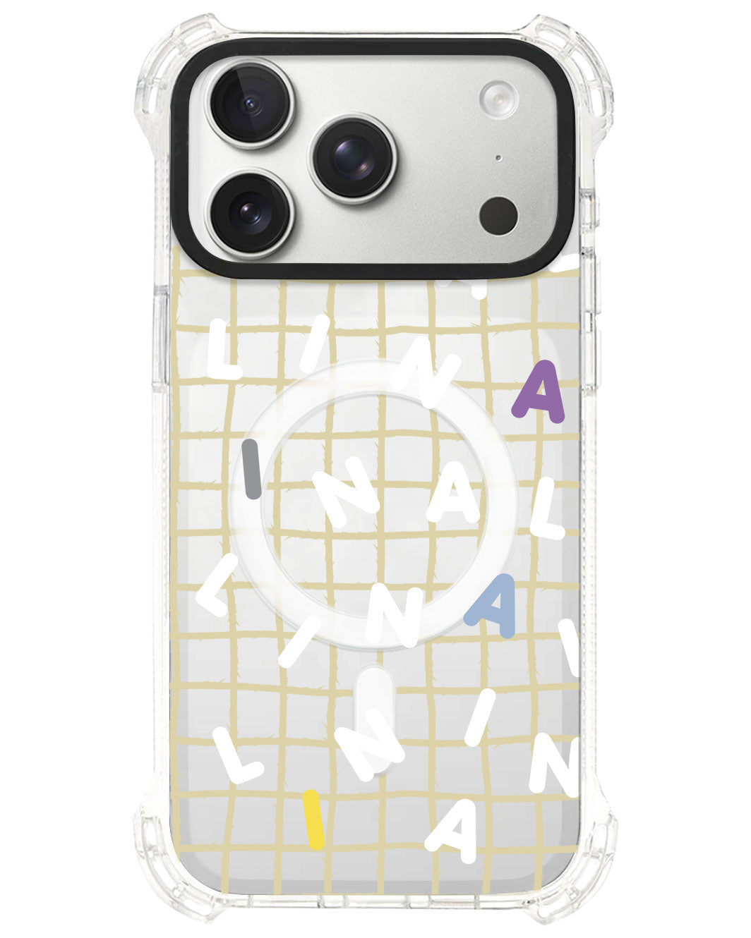 iPhone Ultimate Model-S⁴ - CUSTOM MONOGRAM 2.0 White