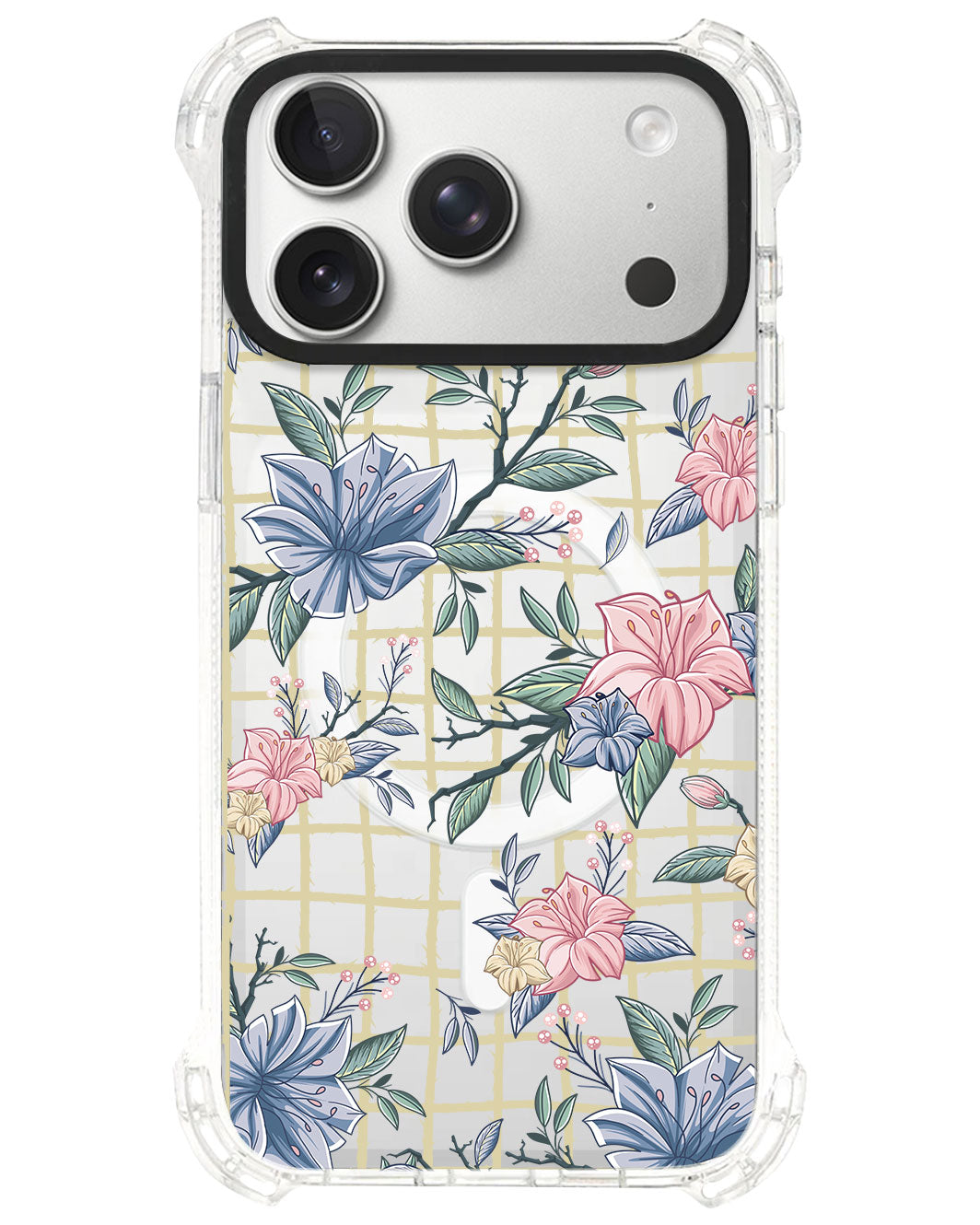 iPhone Rearguard UltimateS⁴ - Pink & Blue Floral