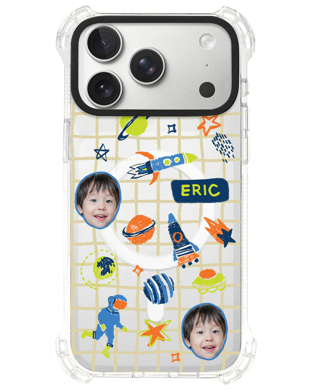 iPhone Rearguard UltimateS⁴ - Face Grid Galaxy