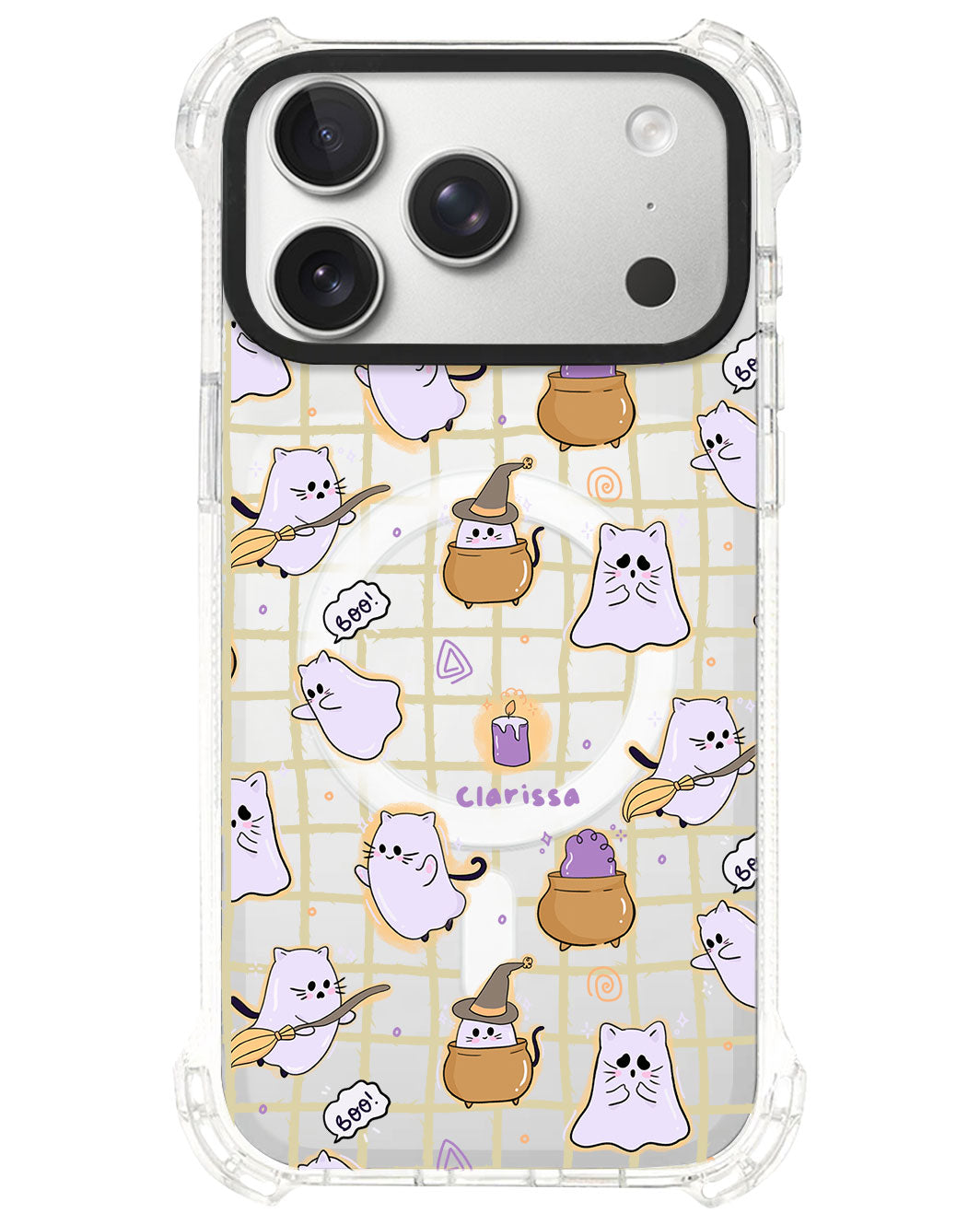 iPhone Rearguard UltimateS⁴ - Spooky cat