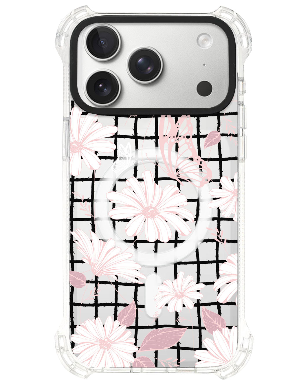 iPhone Rearguard UltimateS⁴ - Butterfly & Daisy