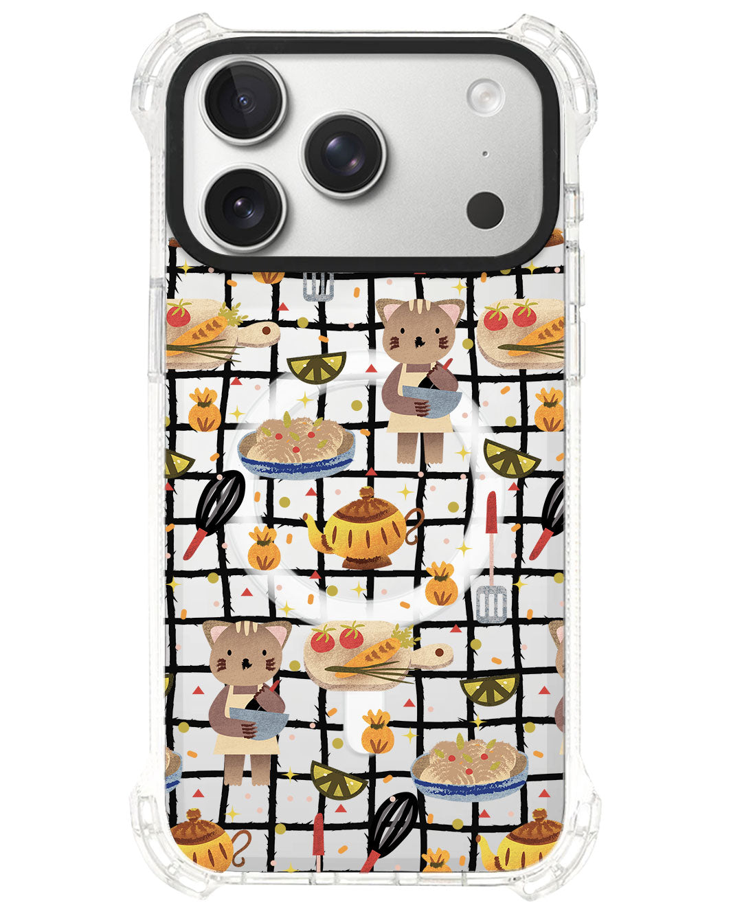 iPhone Rearguard UltimateS⁴ - Cooking Cat