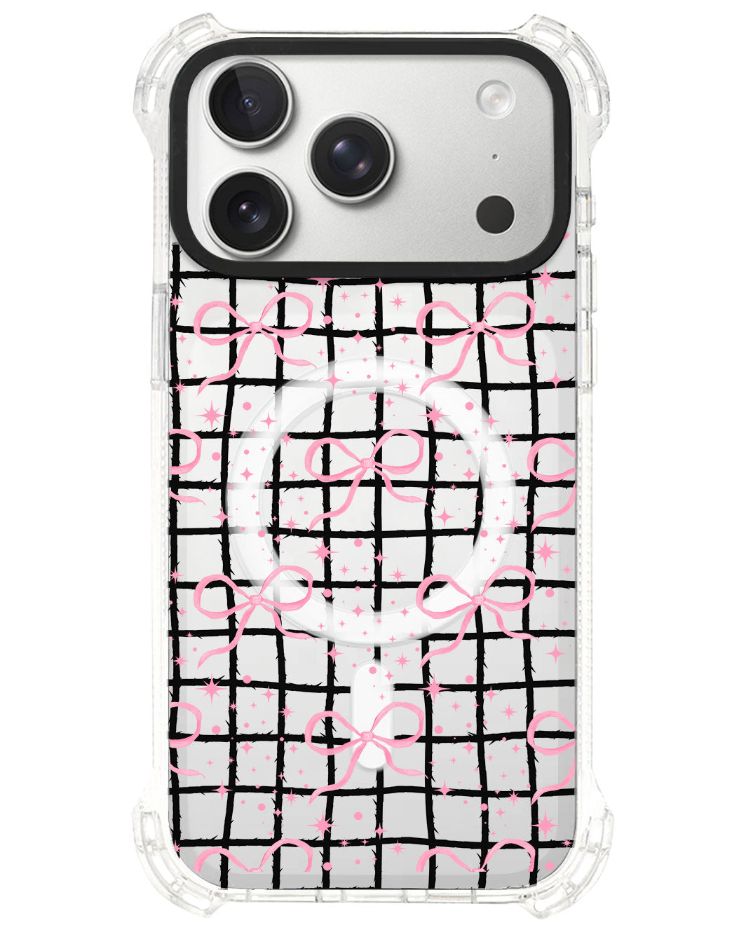 iPhone Rearguard UltimateS⁴ - Coquette Glittery Bow