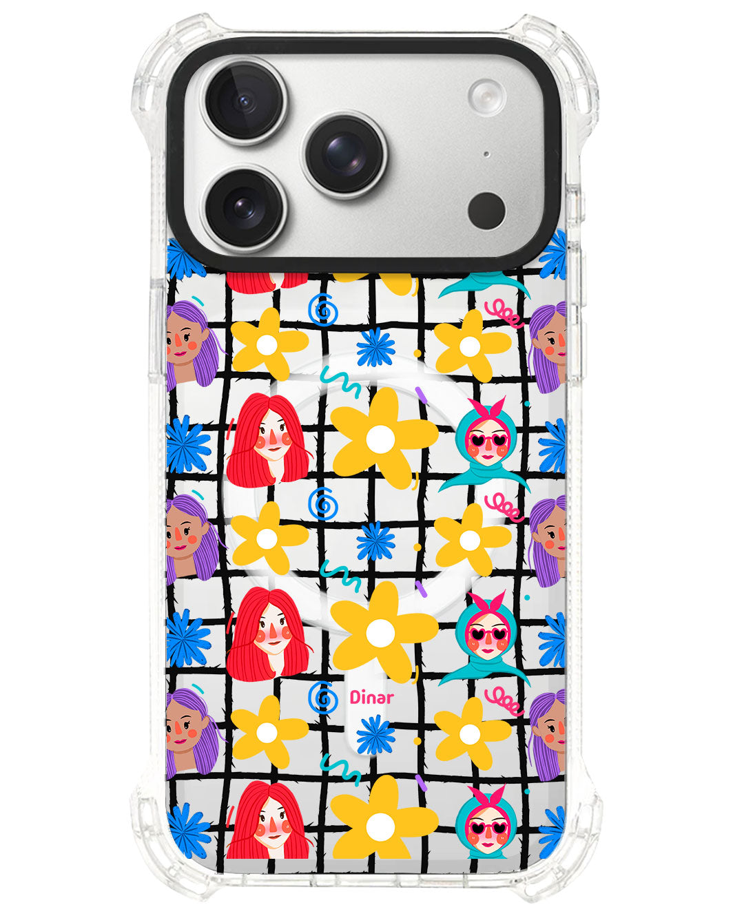 iPhone Rearguard UltimateS⁴ - Daisy Faces