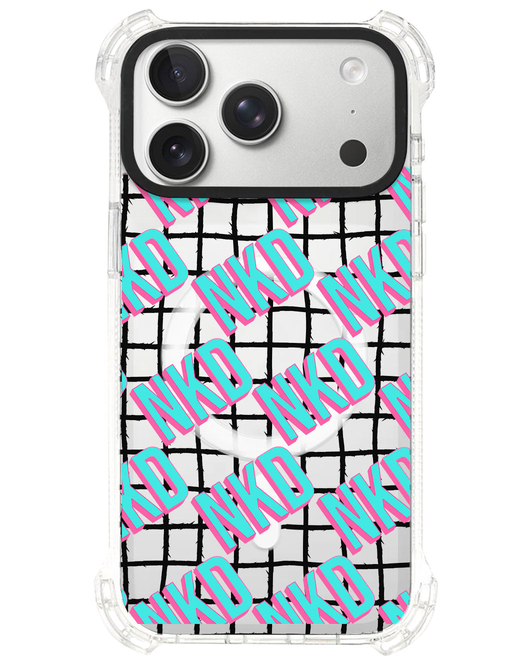 iPhone Ultimate Model-S⁴ - CUSTOM MONOGRAM 3.0 Diagonal Initial 4.0