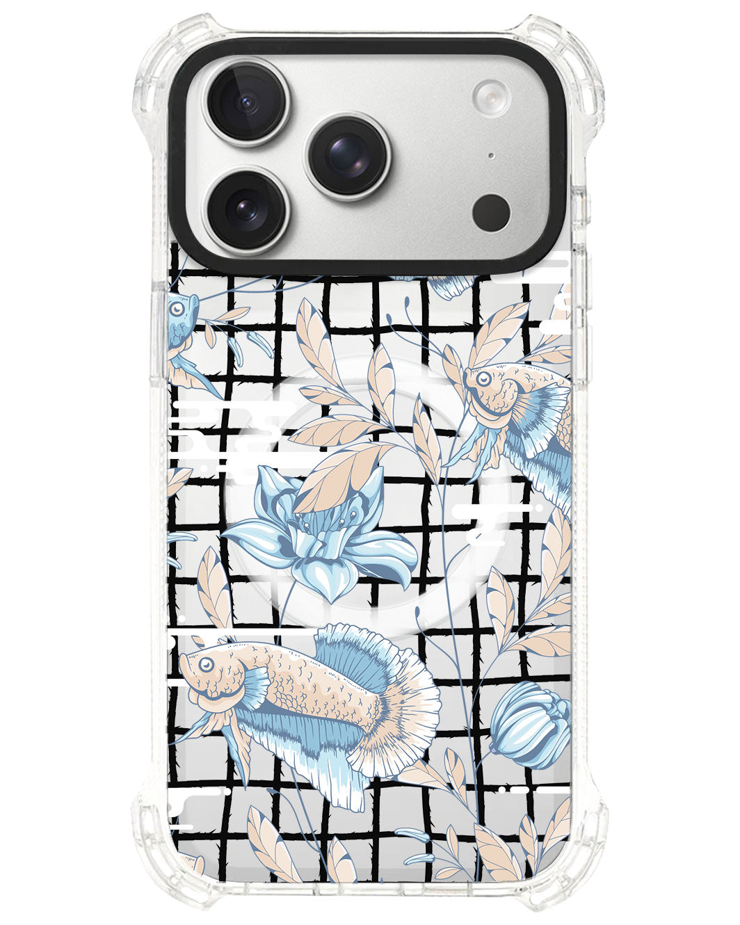 iPhone Rearguard UltimateS⁴ - Fish & Floral 4.0
