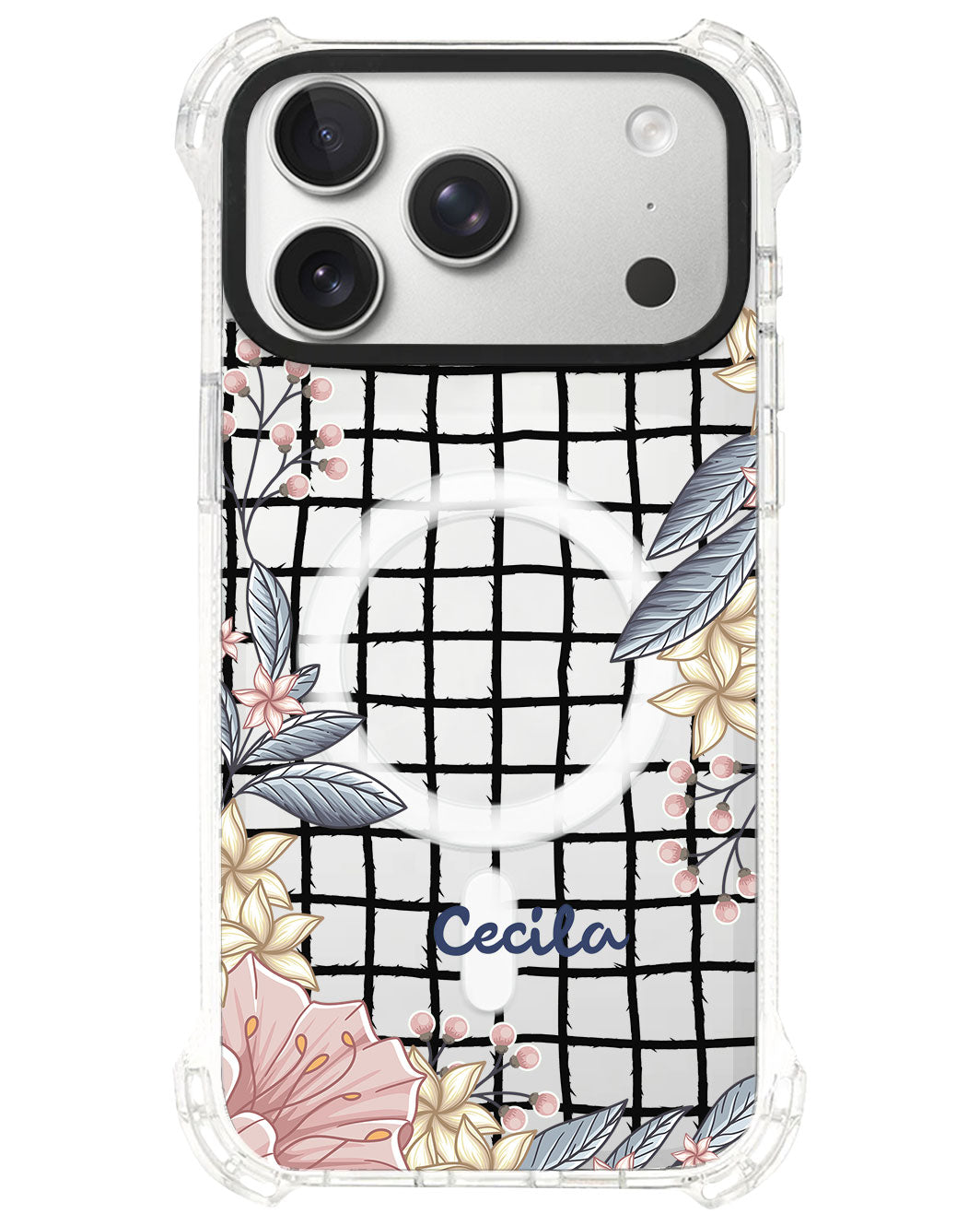 iPhone Rearguard UltimateS⁴ - Pink Florals