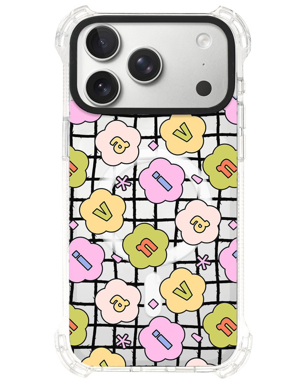 iPhone Rearguard UltimateS⁴ - CUSTOM MONOGRAM 3.0 Flower Petals 1.0