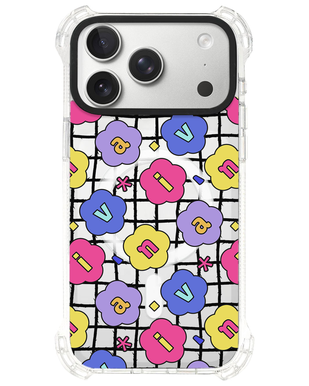 iPhone Rearguard UltimateS⁴ - CUSTOM MONOGRAM 3.0 Flower Petals 2.0