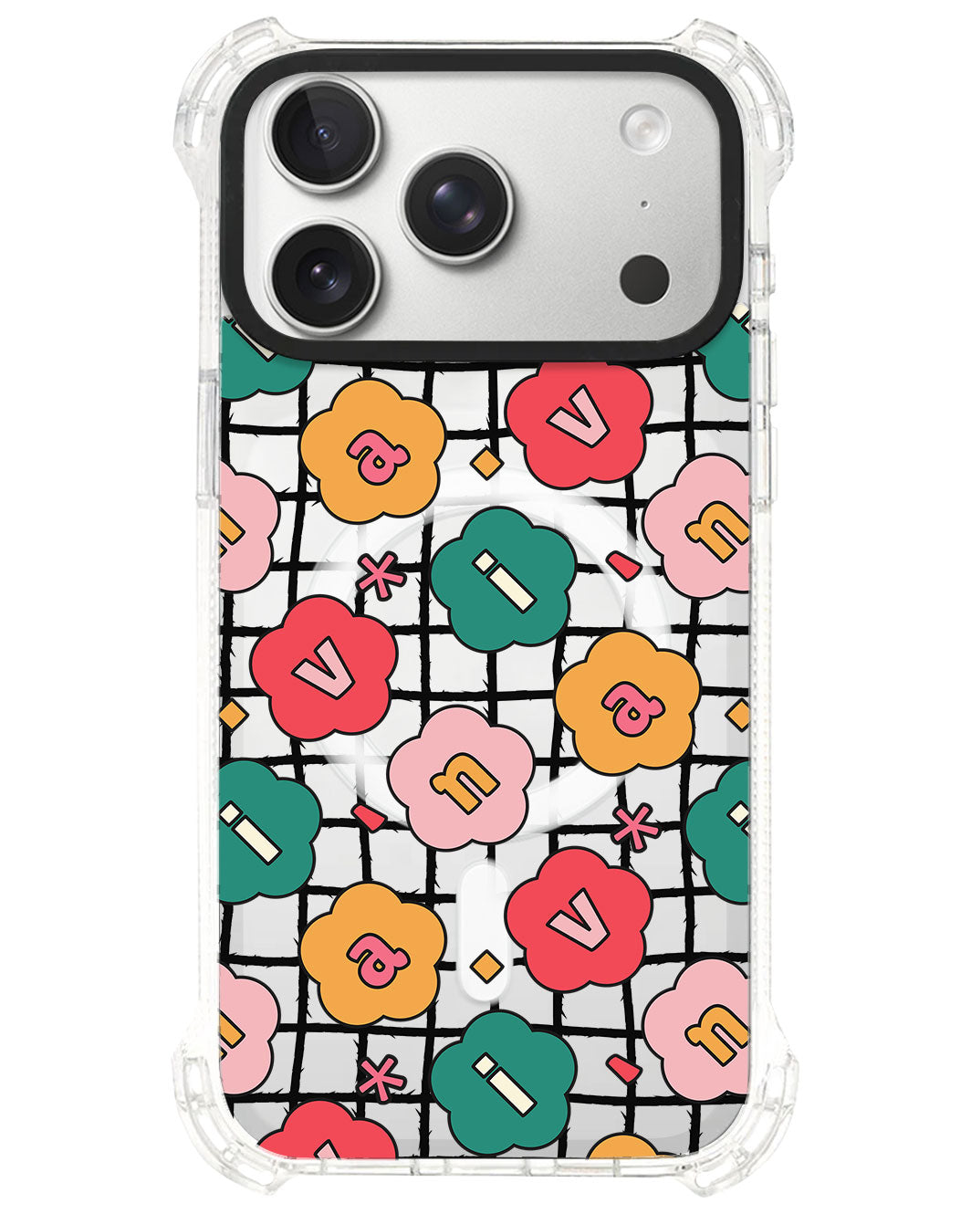 iPhone Rearguard UltimateS⁴ - CUSTOM MONOGRAM 3.0 Flower Petals 3.0