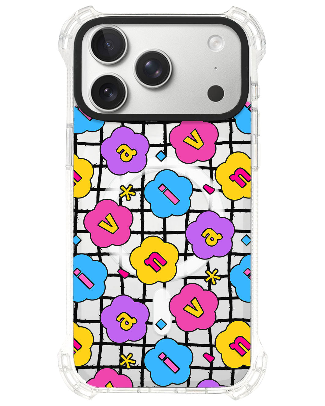 iPhone Rearguard UltimateS⁴ - CUSTOM MONOGRAM 3.0 Flower Petals 4.0