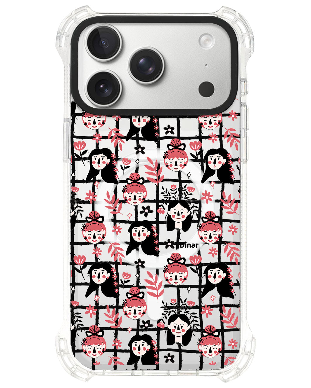 iPhone Rearguard UltimateS⁴ - Flowery Faces