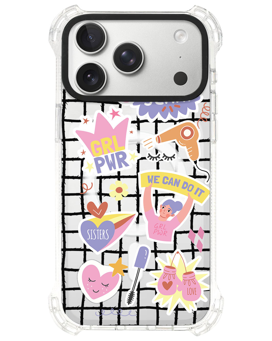 iPhone Ultimate Model-S⁴ - Girl Power Sticker Pack