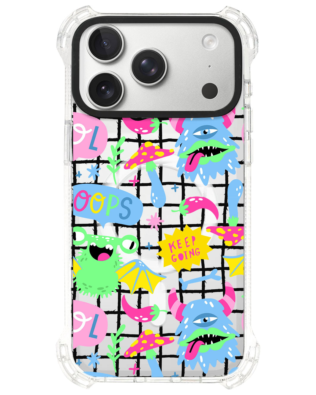 iPhone Rearguard UltimateS⁴ - Monster Say Keep Going