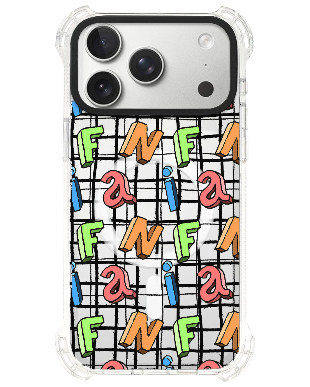 iPhone Rearguard UltimateS⁴ - Playful Monogram