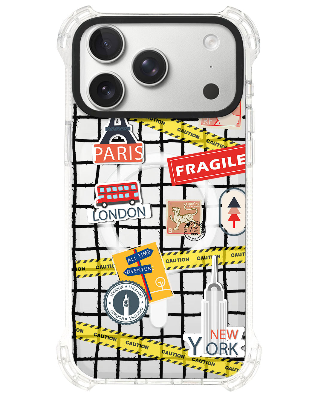 iPhone Rearguard UltimateS⁴ - Travel Stickers
