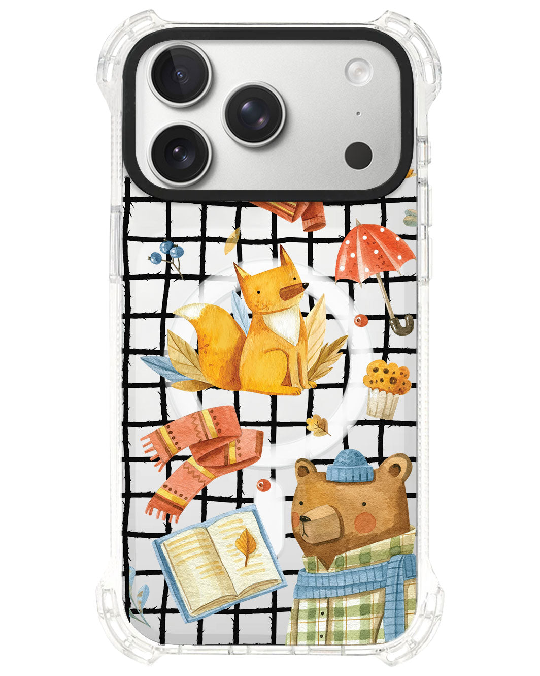 iPhone Rearguard UltimateS⁴ - Bear and Fox