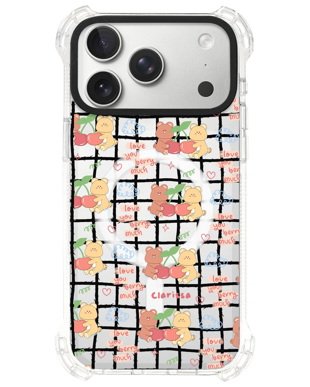 iPhone Rearguard UltimateS⁴ - Cherry Bear