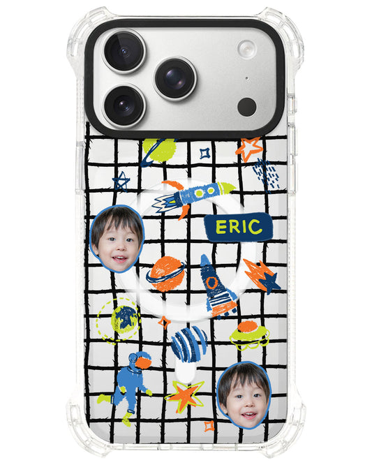 iPhone Rearguard UltimateS⁴ - Face Grid Galaxy