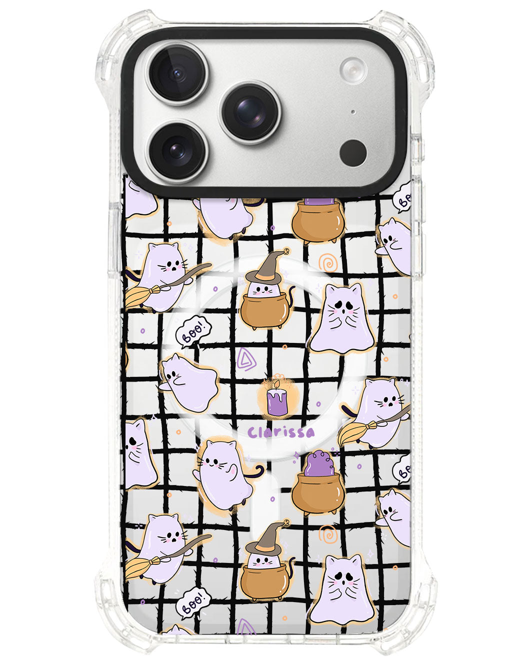 iPhone Rearguard UltimateS⁴ - Spooky cat