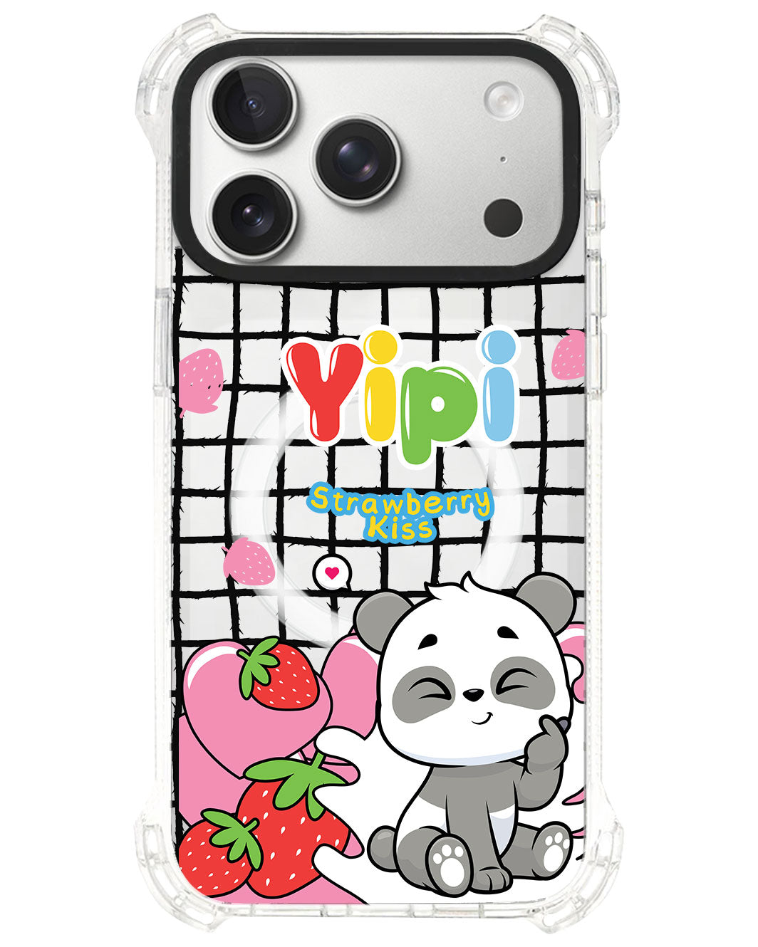 iPhone Rearguard UltimateS⁴ - Yipi Strawberry Kiss