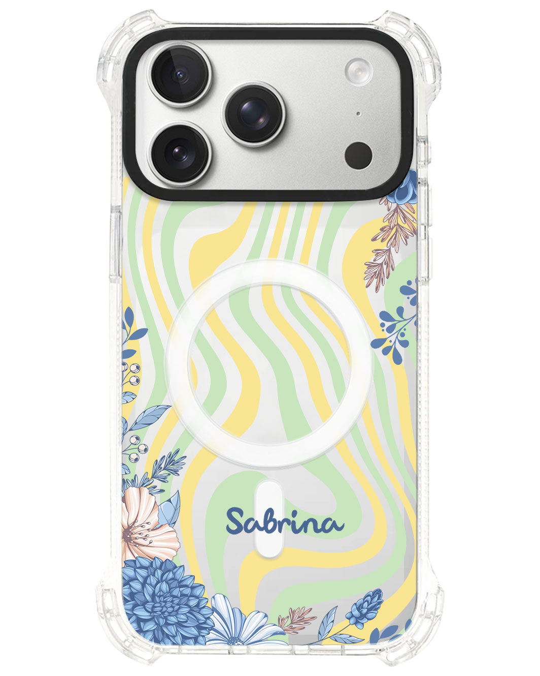 iPhone Ultimate Model-S⁴ - Blue Florals