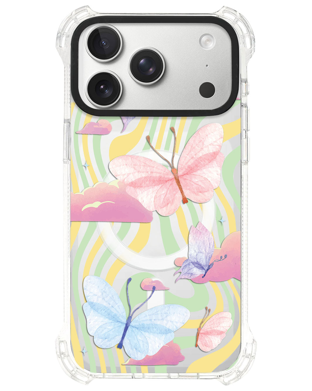 iPhone Rearguard UltimateS⁴ - Butterfly & Clouds