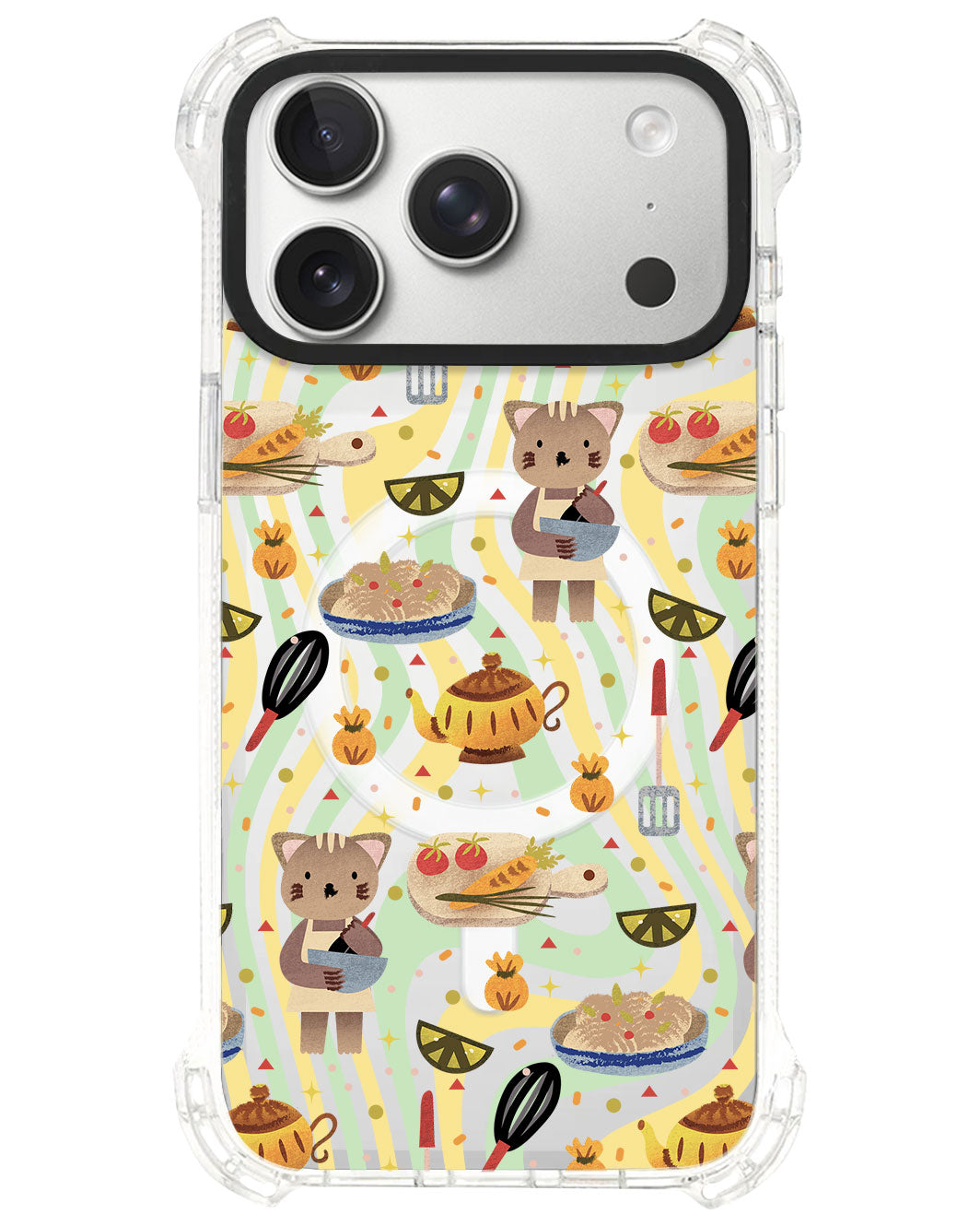 iPhone Rearguard UltimateS⁴ - Cooking Cat